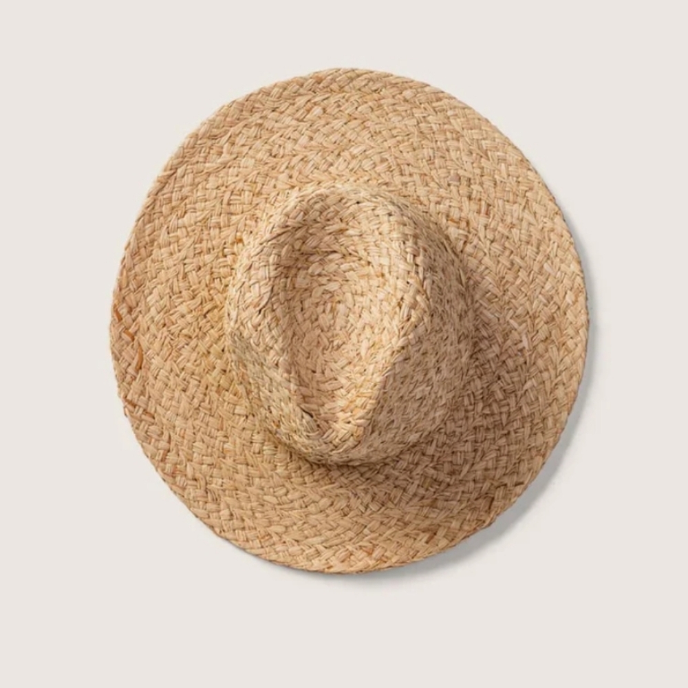 NWT WILL & BEAR River Sand Men’s & Women’s Straw Western Hat Medium